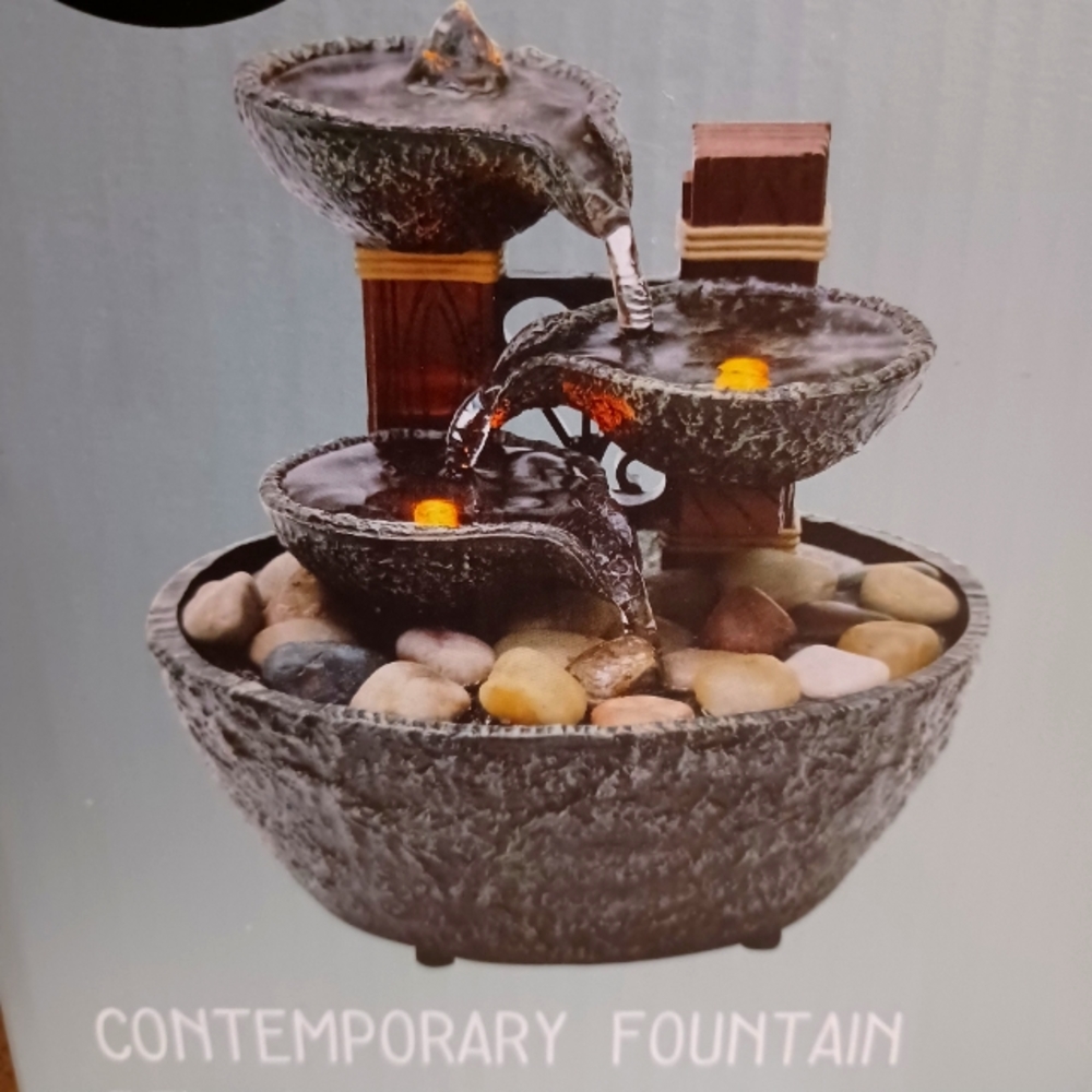 Wayland Square Contemporary Fountain